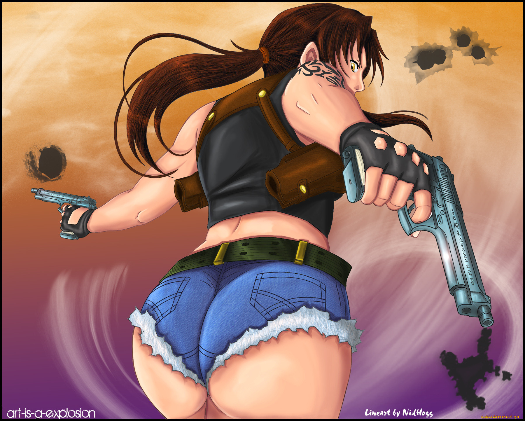 revy, , black, lagoon